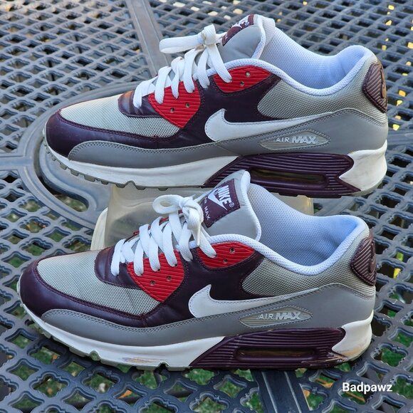 Nike Other - ❤️️SOLD!!!❤️ Men’s 11 Nike Air Max 90 ‘Team Red’ Running Shoes 325018-604
